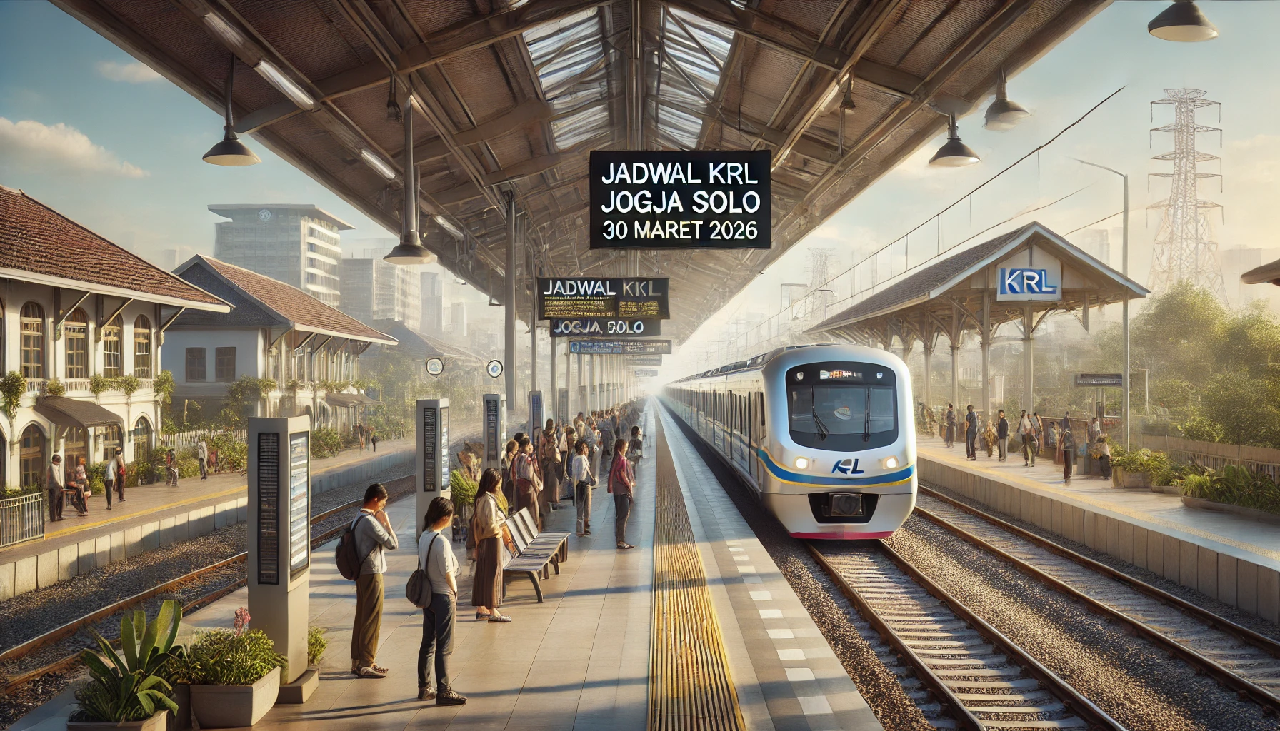 Jadwal KRL Jogja Solo 30 Maret 2026 Terbaru Jam Berangkat Rute dan Tips Naik KRL