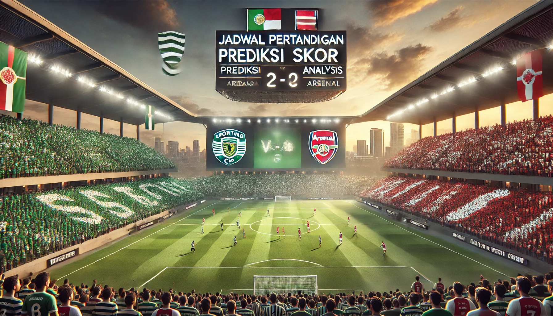 Jadwal Sporting CP vs Arsenal Terbaru Jam Tayang Prediksi dan Analisis Lengkap Big Match