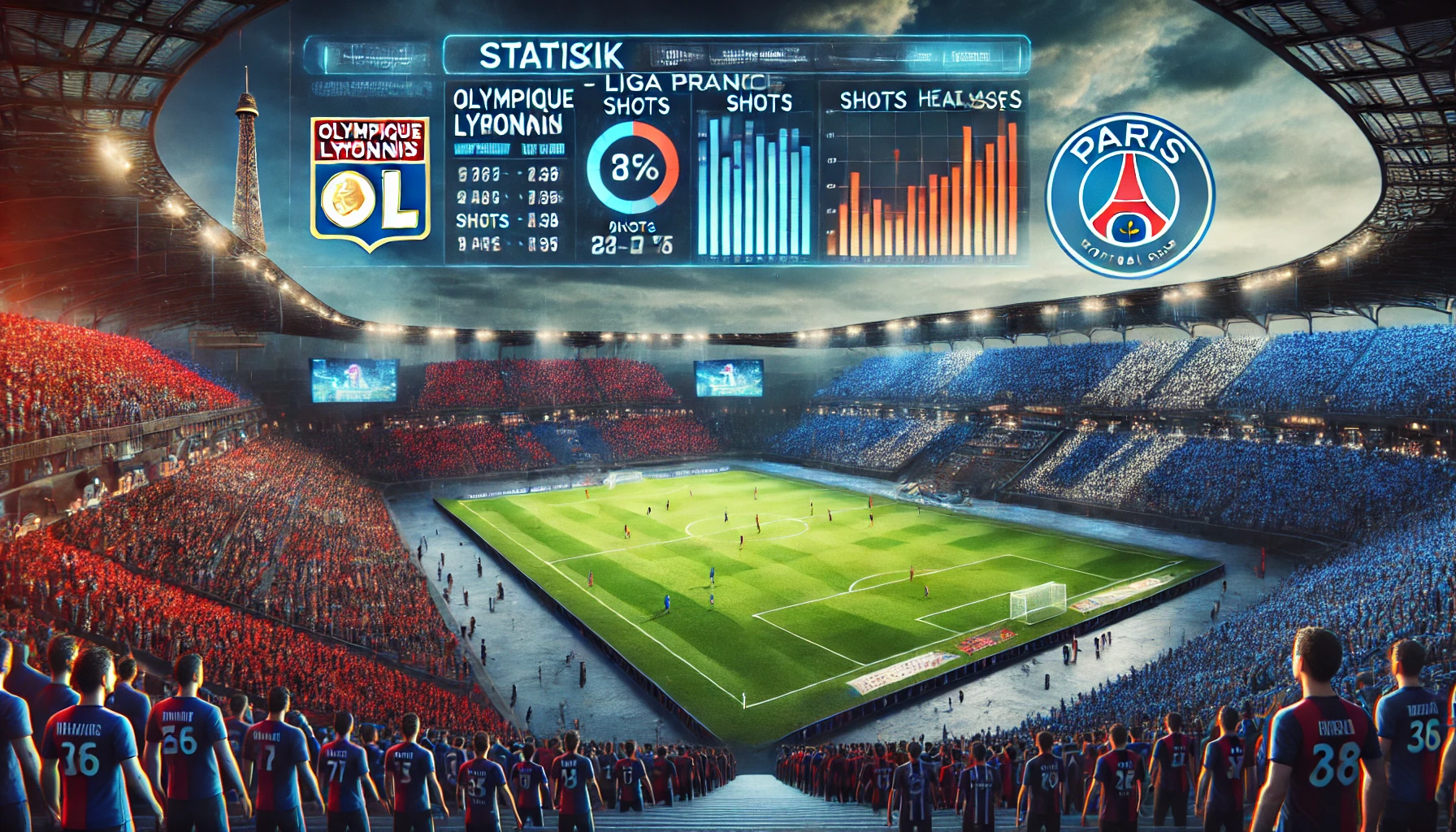 Statistik Olympique Lyonnais Vs Paris FC Analisis Head To Head Dan Performa Kedua Tim
